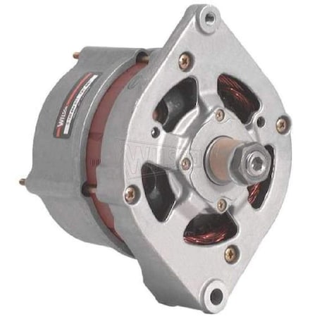 Wilson Alternator, 12V, 65A, K1 Series, Internal Regulator, Negative - Pulley Not Included, External Fan 90-15-6170N